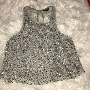 Sequined Crop Top!!
